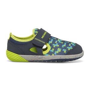 MERREL Bare Steps® H2O Sneaker ML267643 Navy Green Multi Little Kid's Size 5